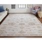 Feizy Wendover Southwestern 3"6" x 5"6" Silver Area Rug, , large