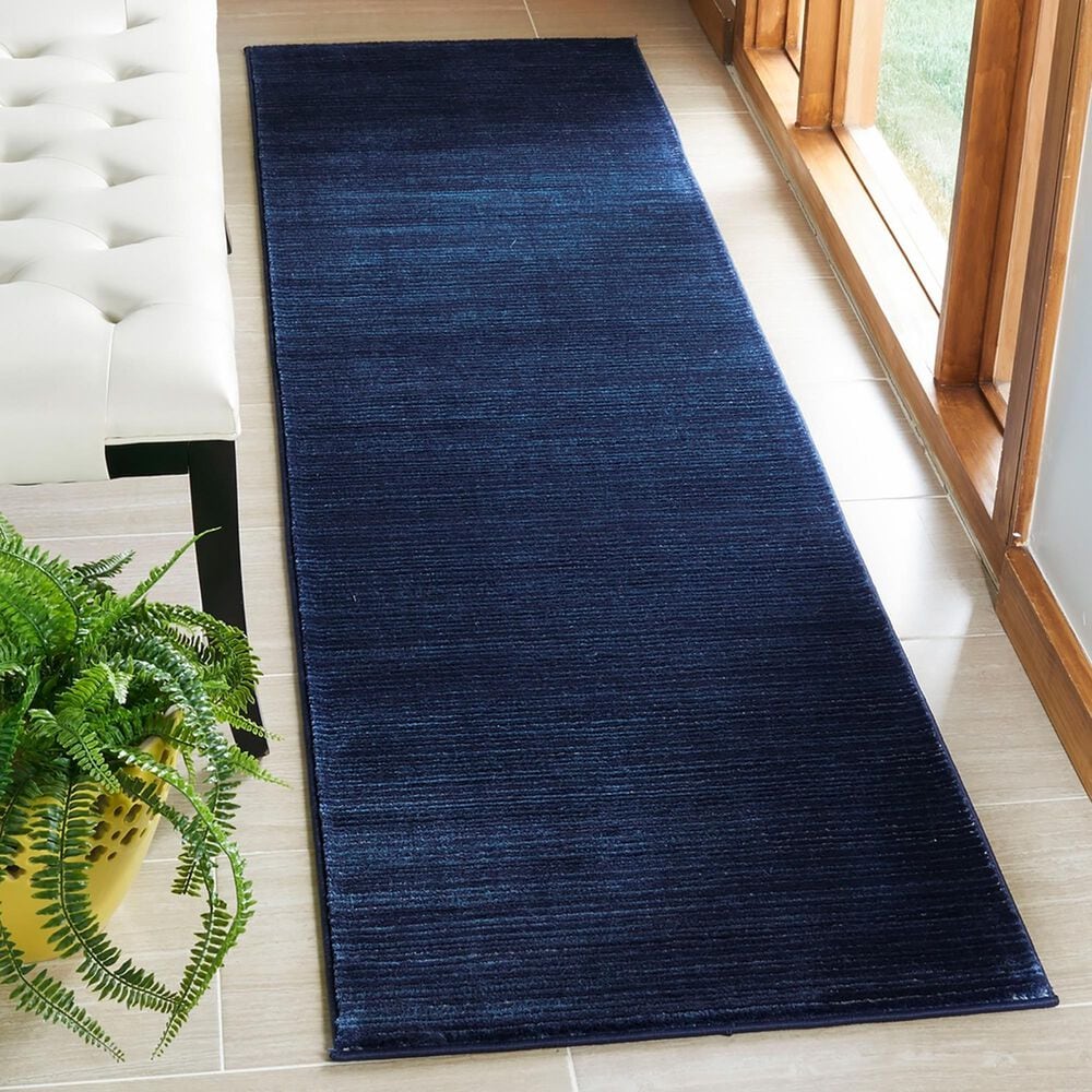 Safavieh Vision 2&#39;2&quot; x 10&#39; Navy Runner, , large