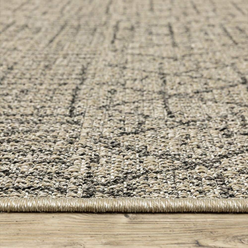 Oriental Weavers Gillian 5560J 6&#39;7&quot; x 9&#39;2&quot; Beige Area Rug, , large
