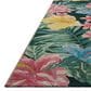Loloi Botanical Midnight and Multicolor 2"5" x 11"2" Indoor/Outdoor Runner, , large