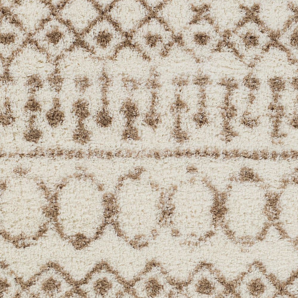 Surya Aliyah Shag Tan and Cream 7&#39;10&quot; x 10&#39; Area Rug, , large