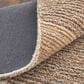 Feizy Pollock 8" x 10" Beige and Brown Area Rug, , large