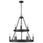 Golden Lighting Alastair 9-Light Chandelier in Matte Black, , large