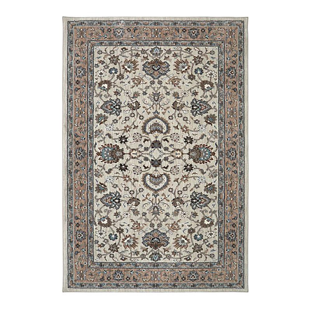 Karastan Euphoria Ulster 90642 3"6" x 5"6" Cream Area Rug, , large
