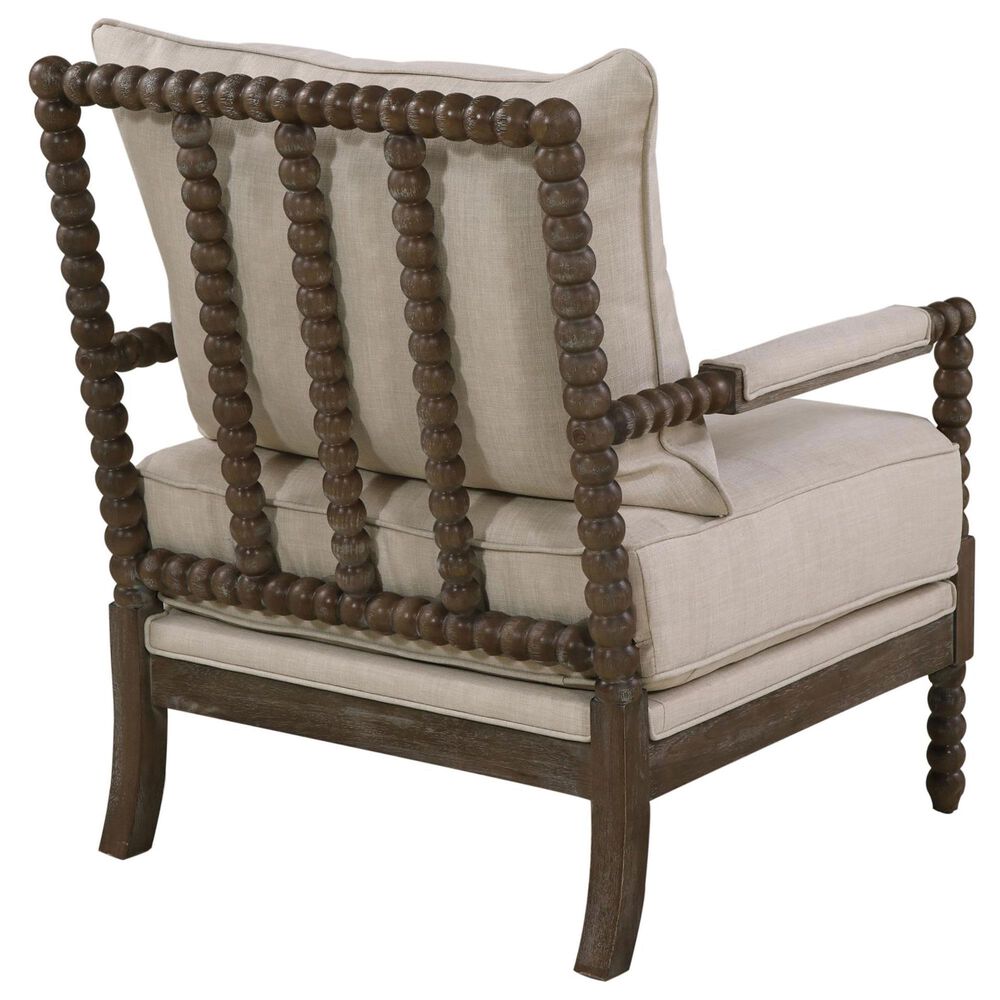 Hearth and Haven Accent Armchair in Beige, , large