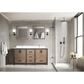 Lexora Home Ziva 72" Double Bathroom Vanity in Rustic Barnwood with 2 cm White Quartz Top and Rectangular Sinks, , large