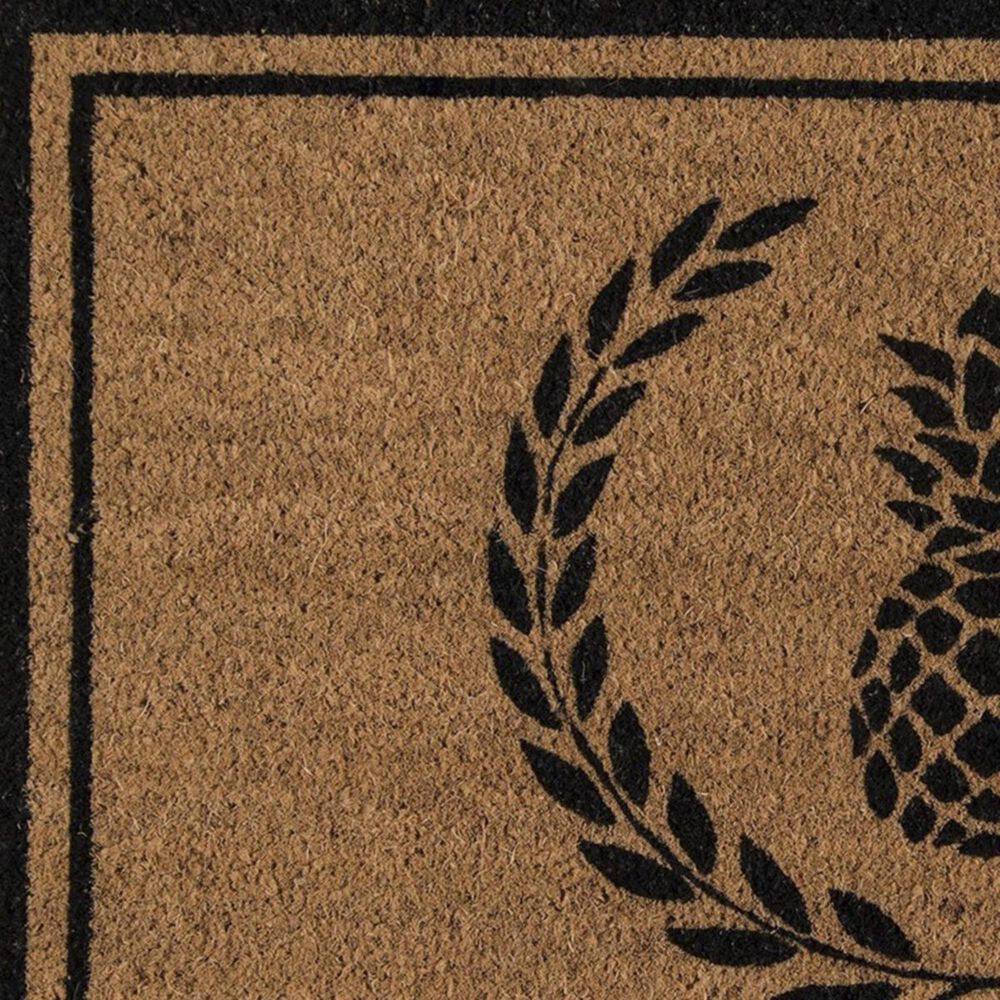 Momeni Erin Gates Park PAR-1 1&#39;6&quot; x 2&#39;6&quot; Black Door Mat, , large