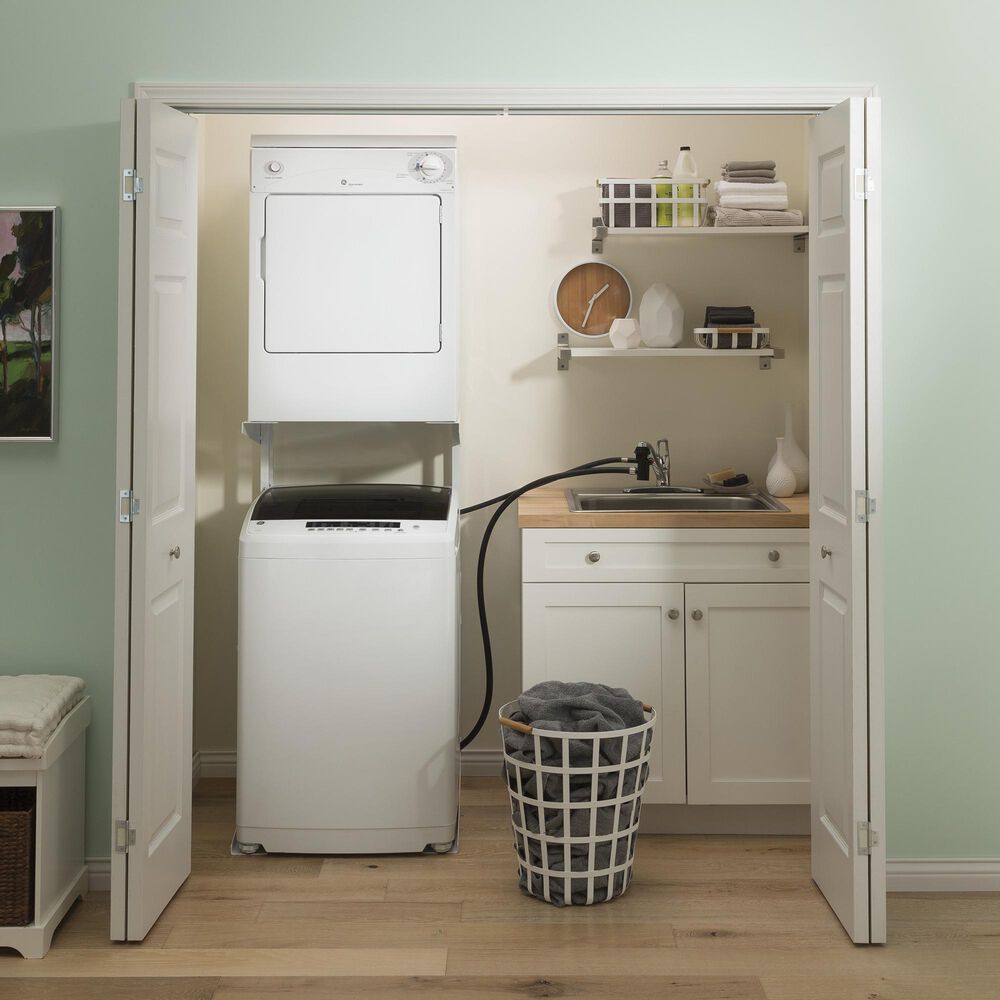 GE Appliances 2.8 Cu. Ft. Portable Washer with Stainless Steel Basket, , large