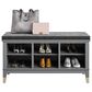 DHP Westerleigh Entryway Bench in Graphite Grey, , large