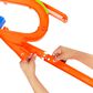 Hot Wheels Stunt Tracks Mid-Air Crash Playset with 1:64 Scale Vehicles in Multicolor, , large