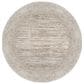 Radici USA Davide Abstract 5"3" Round Beige Area Rug, , large