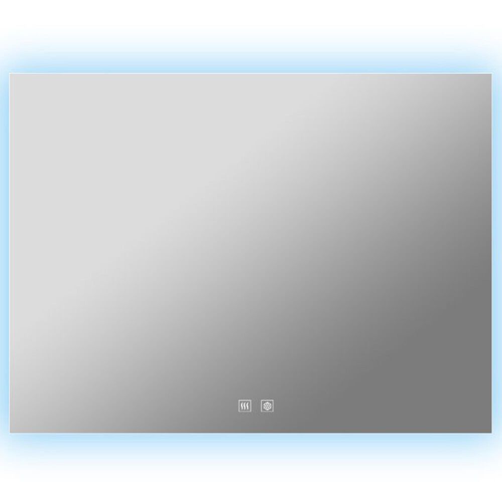 Lexora Home Vellum 36" x 28" LED Vanity Mirror, , large