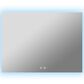 Lexora Home Vellum 36" x 28" LED Vanity Mirror, , large