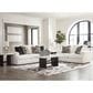 Ashley Karinne Stationary Loveseat in Linen, , large