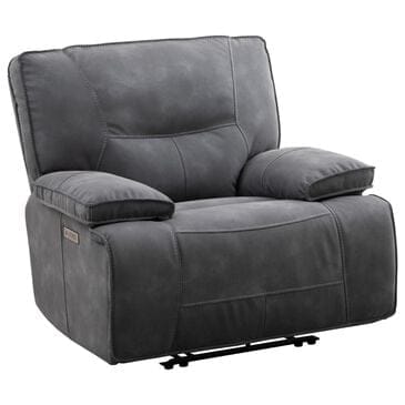 Simeon Collection Gladiator Power Recliner in Cobalt, , large