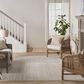 Nourison Andes AND03 6" x 9" Ivory and Grey Area Rug, , large