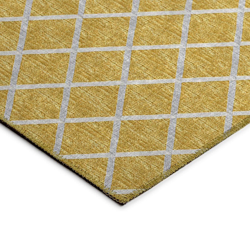 Dalyn Rug Company York 9&#39; x 12&#39; Gold Indoor/Outdoor Area Rug, , large