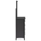 Urban Home Grace Dresser and Mirror in Raven Black, , large