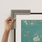 Deco TV Frames Slim 32" Frame Bezel for Samsung the Frame TV in Empire Silver, , large