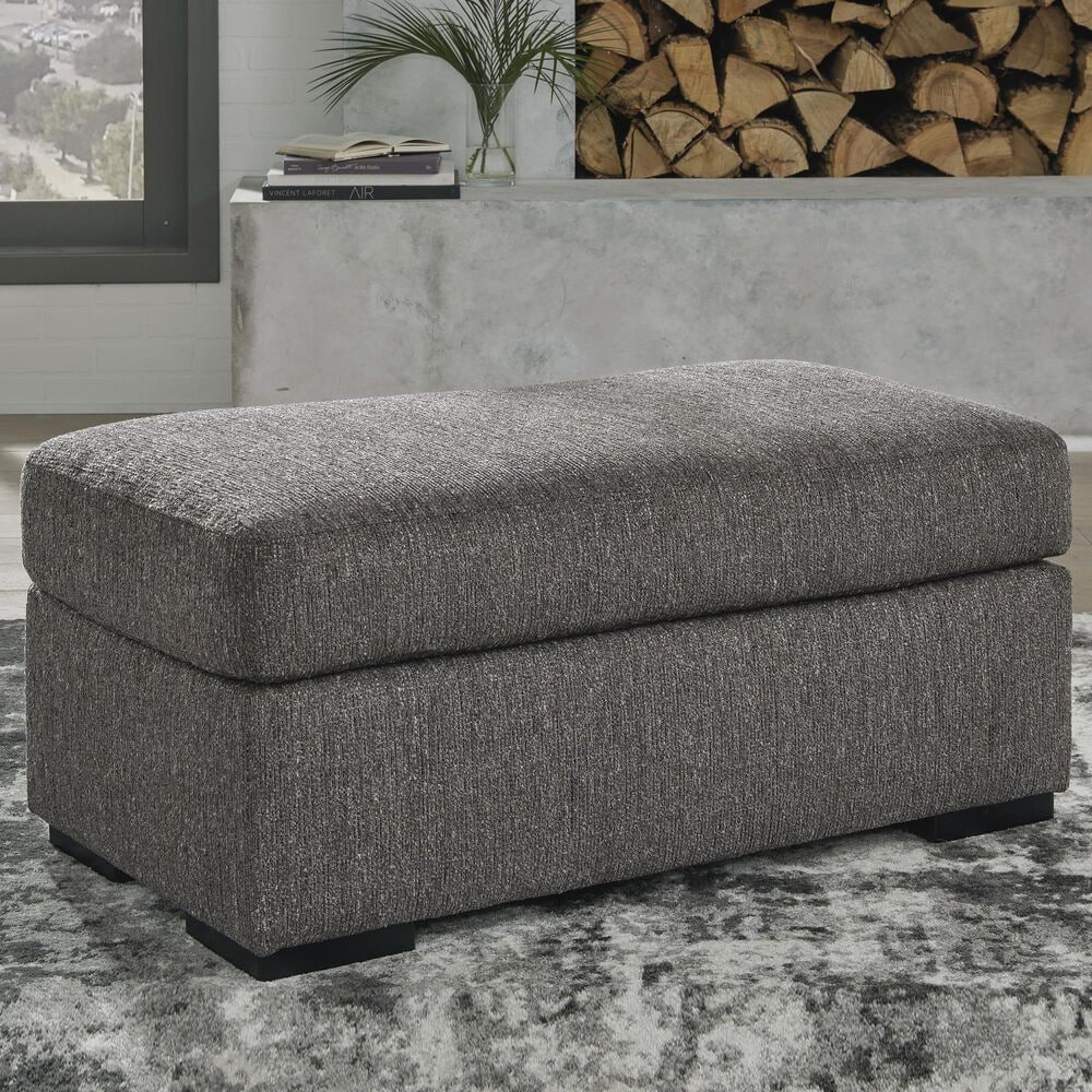 Ashley Gardiner Ottoman in Pewter, , large