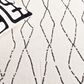 Safavieh Melody MEL112B 5"3" x 7"6" Ivory and Black Area Rug, , large