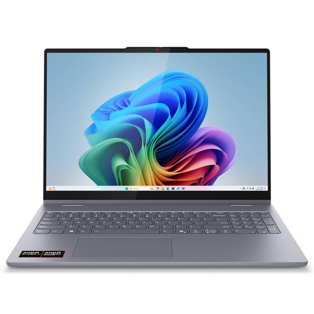 Lenovo 16" IdeaPad 5 2-in-1 Touchscreen Notebook | AMD Ryzen AI 5 340 - 16GB RAM - AMD Radeon 840M Graphics - 1TB SSD in Luna Gray, , large