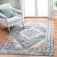 Safavieh Aria Southwestern 4" x 6" Ivory and Blue Area Rug, , large