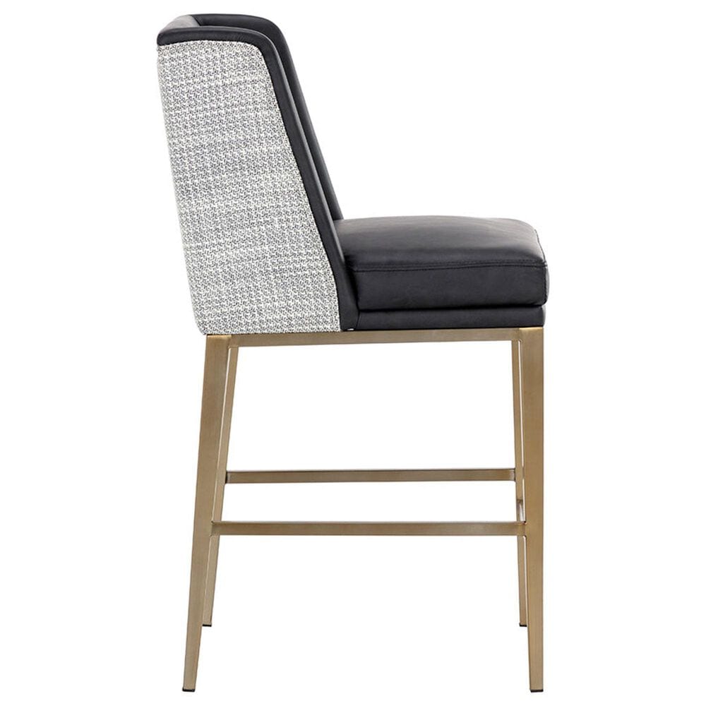 37B Joplin Counter Stool in Antique Brass, , large