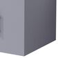 Lexora Home Geneva 24" Single Bathroom Vanity in Dark Grey with 2 cm White Carrara Marble Top and Rectangular Sink, , large