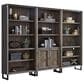 Riva Ridge Harper Point Open Bookcase in Fossil, , large