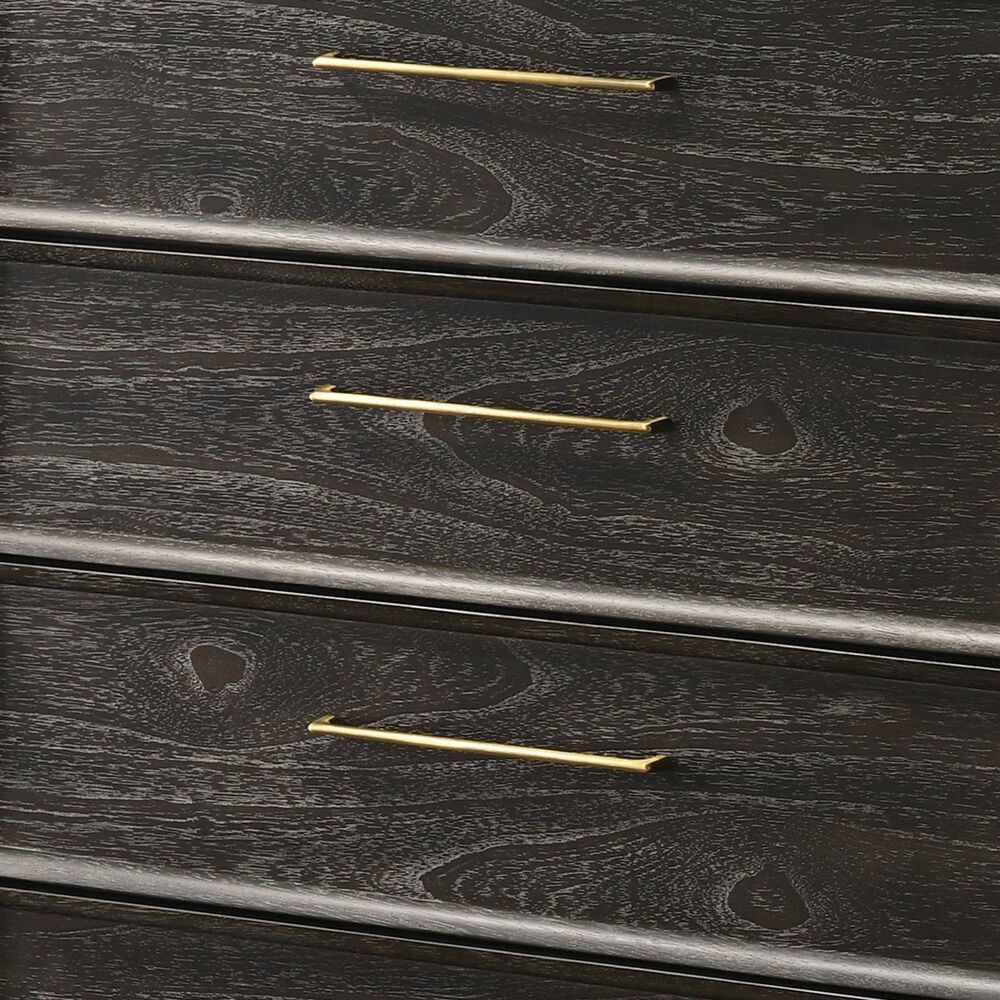 Crown Mark Ethel 5-Drawer Chest in Brown, , large