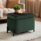 Lifestyle Solutions Kona Small Storage Ottoman in Green, , large