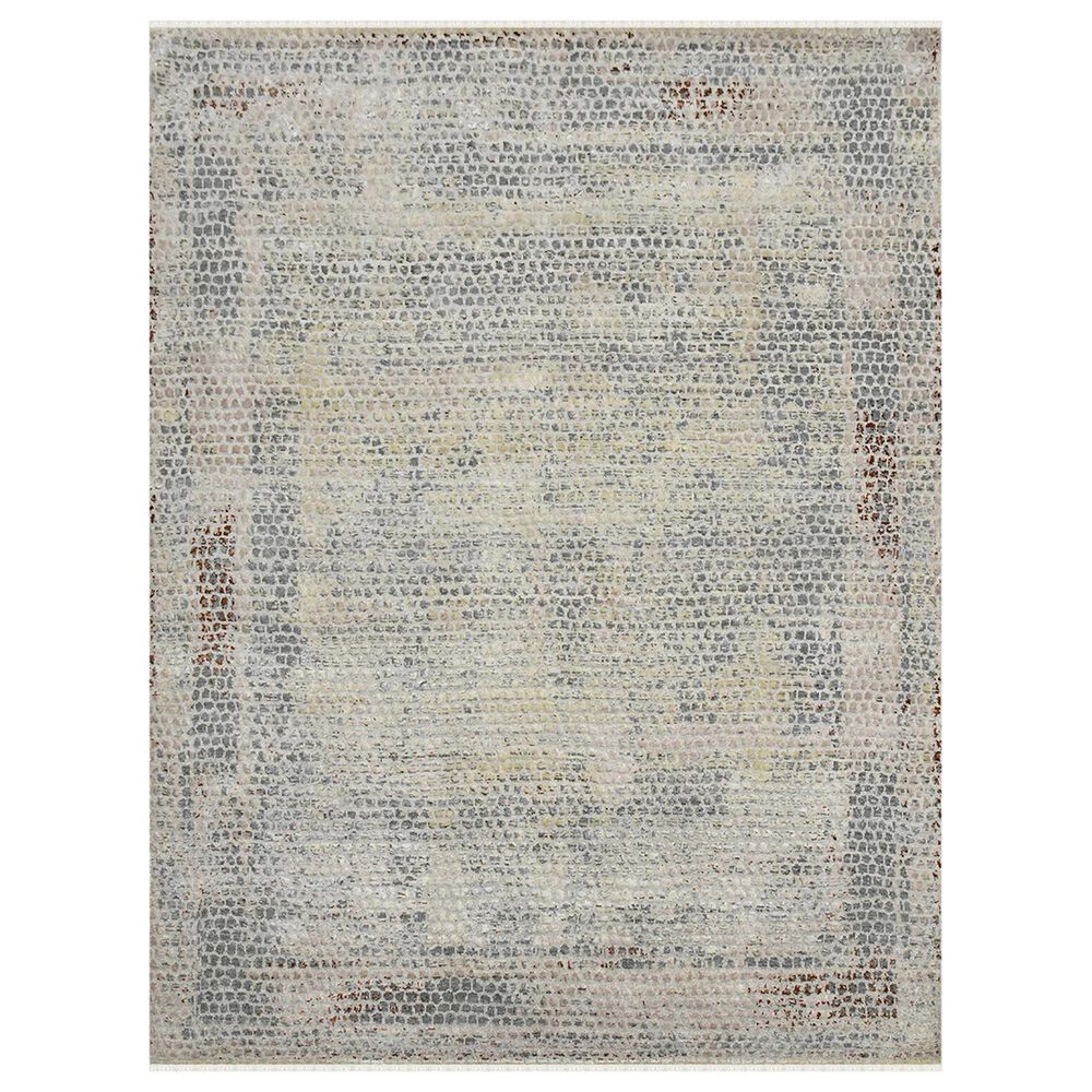 Amer Rugs Hermitage 2" x 3" Light Gray Area Rug, , large