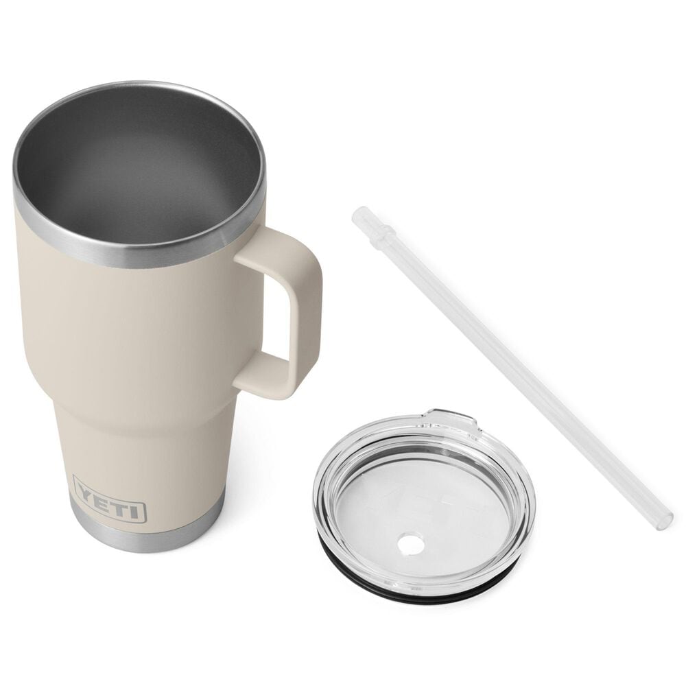 YETI Rambler 35 Oz Straw Mug with Straw Lid in Cape Taupe, , large