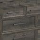 Mayberry Hill Park Ridge 4-Piece Queen Bedroom Set in Charcoal, , large