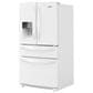 Whirlpool 24.5 Cu. Ft. French Door Refrigerator in White, , large