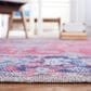 Safavieh Serapi SEP323 6"7" Square Red and Navy Area Rug, , large