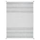 Safavieh Montauk MTK215F 8" x 10" Grey and Ivory Area Rug, , large