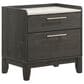 Lifestyle 2 Drawer Nightstand in Dark Gray, , large