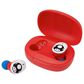 KIDdesigns Super Mario Bluetooth True Wireless Earbuds with Charging Case in Red, , large