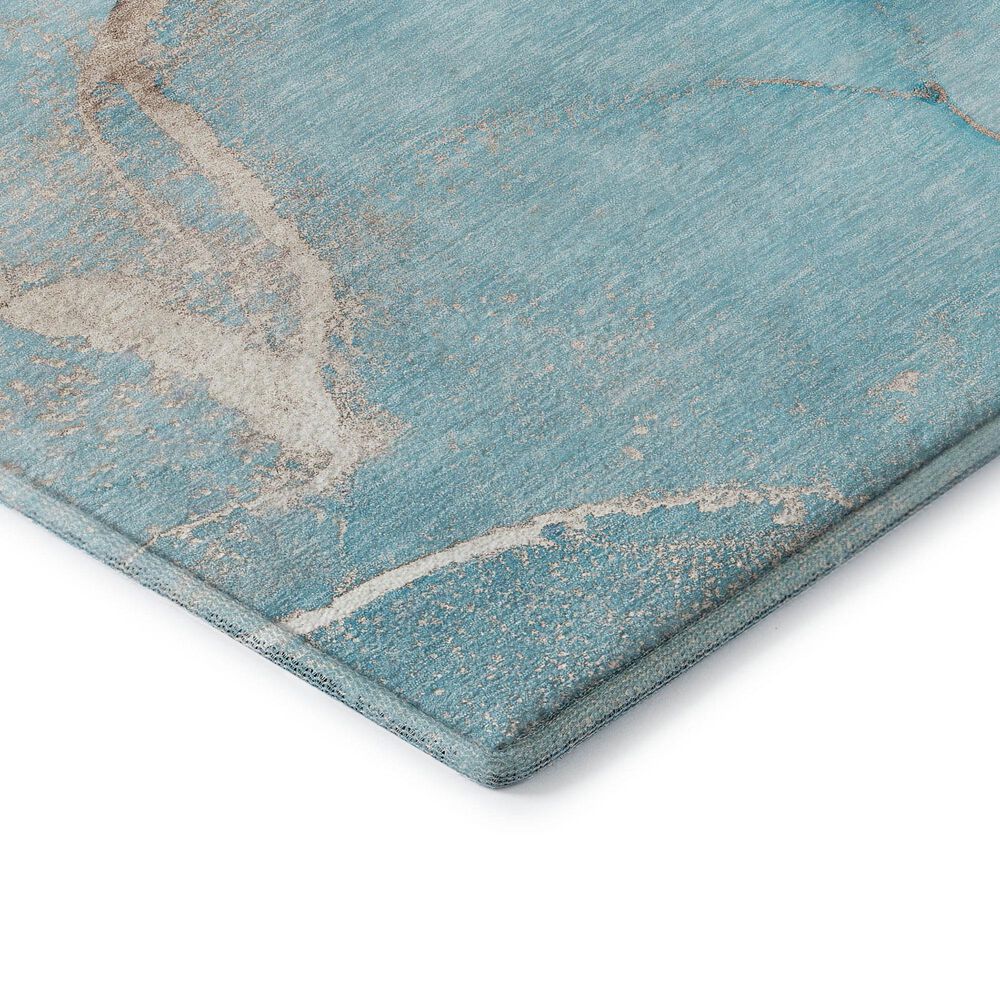 Dalyn Rug Company Odyssey OY7 8&#39; x 10&#39; Teal Area Rug, , large