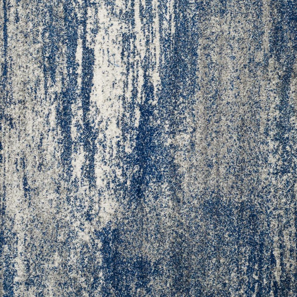 Safavieh Evoke EVK272A-5SQ 5&#39;1&quot; Square Navy/Ivory Area Rug, , large