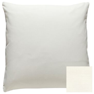 Venture 20" Square Outdoor Throw Pillow in Scene Ivory, , large