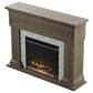 Classic Flame Twin Star 47" Wall Mantel Electric Fireplace with Reversible Surround in Hooper Oak, , large
