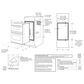 Cafe 30" Combination Double Wall Oven with Convection in Stainless Steel, , large