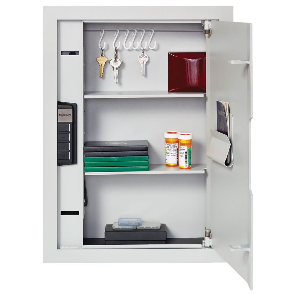 Snapsafe In-Wall Safe in Light Grey, , large