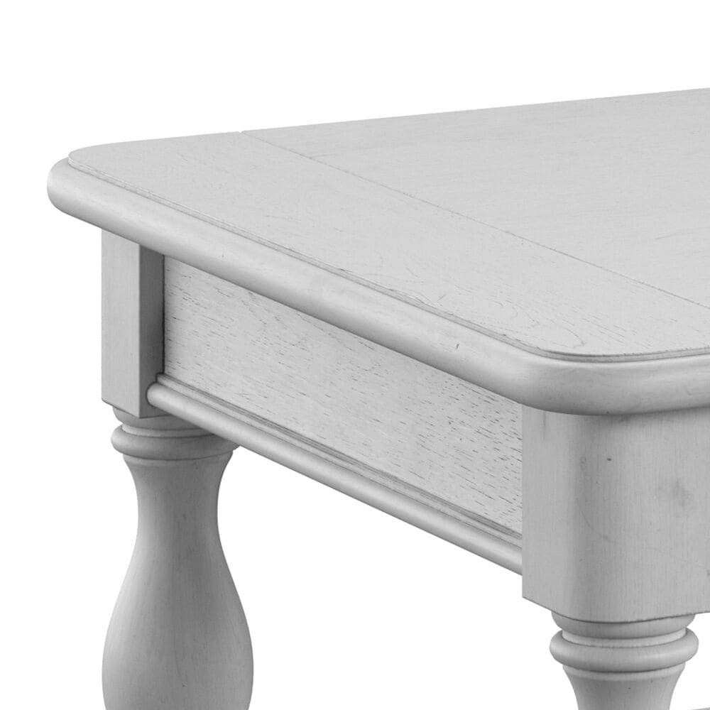 Golden Wave Furniture New Haven 2-Drawer Coffee Table in Oyster Shell, , large