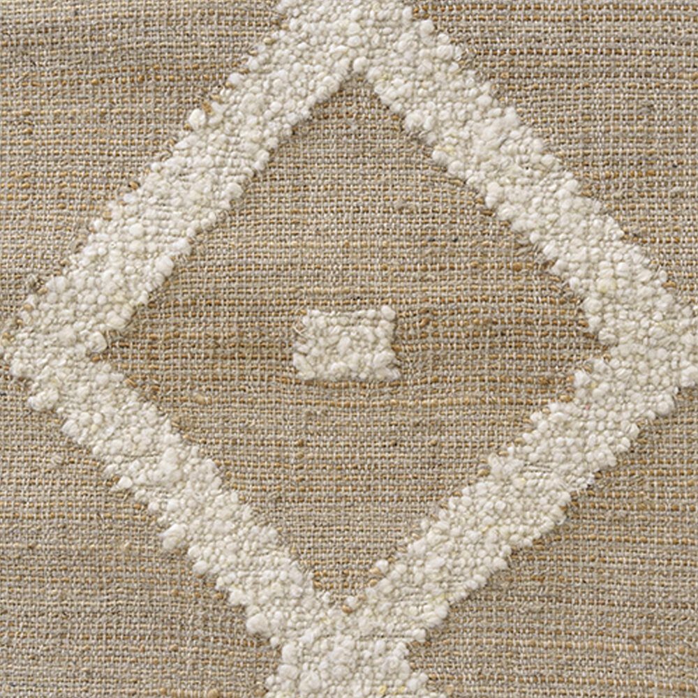 L&R Resources Geoblend Beige and Natural 9" x 12" Area Rug, , large