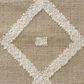 L&R Resources Geoblend Beige and Natural 9" x 12" Area Rug, , large