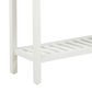 Linon Home Decor Brimley Beadboard Console Table in Antique White, , large